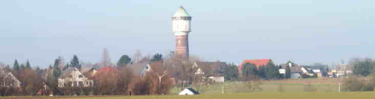 Panorama mit Wasserturm
